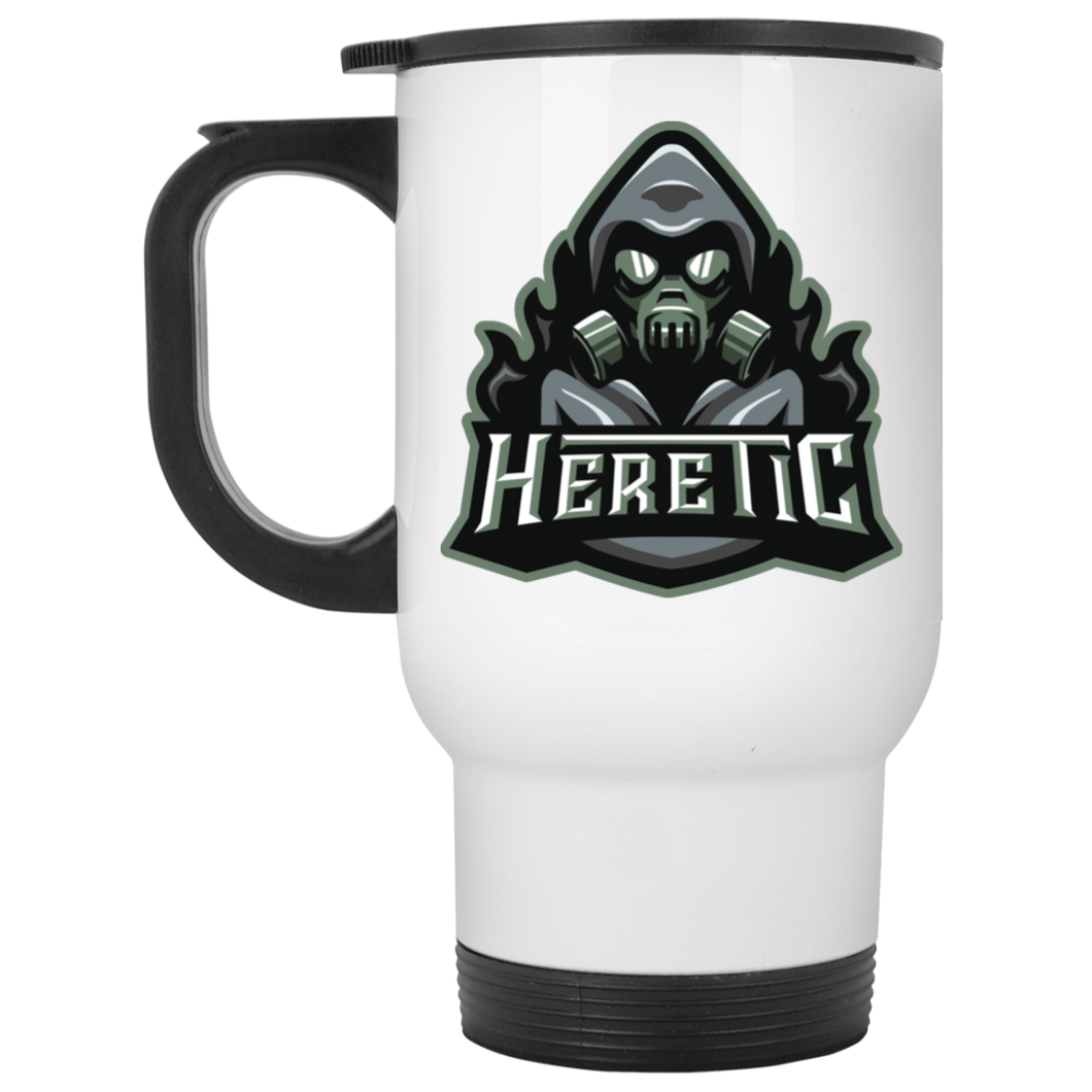 Heretic Logo Water Bottle Monochrome - Cereal Mug White