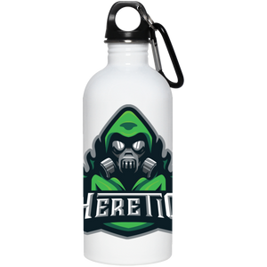 Heretic Logo Water Bottle Green - Tournament Survival