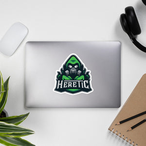 Heretic Logo Green Sticker