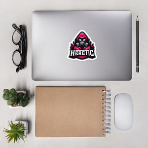 Heretic Logo Magenta Sticker