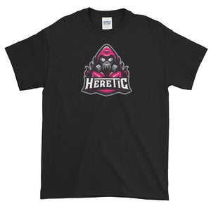 Heretic Logo Magenta T-Shirt [Large Sizes]