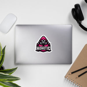 Heretic Logo Magenta Sticker