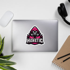 Heretic Logo Magenta Sticker