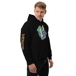Imposter Syndrome Hoodie Heretic Logo